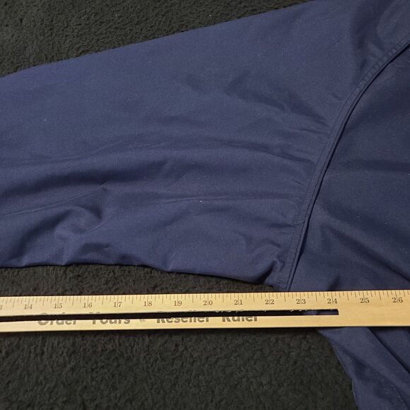 Haggar Generations Mens Jacket Blue Size XL 100% Polyester Long Sleeve Zip Up - Picture 5 of 12